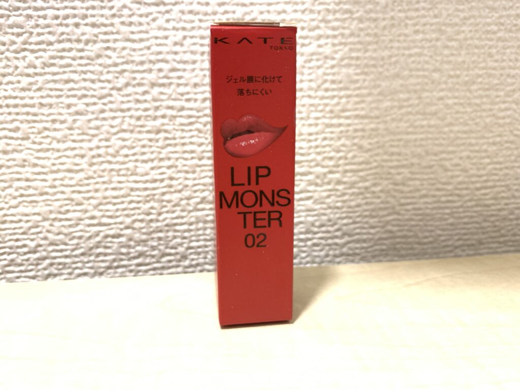 リップモンスター 02ピンクバナナ 箱写真