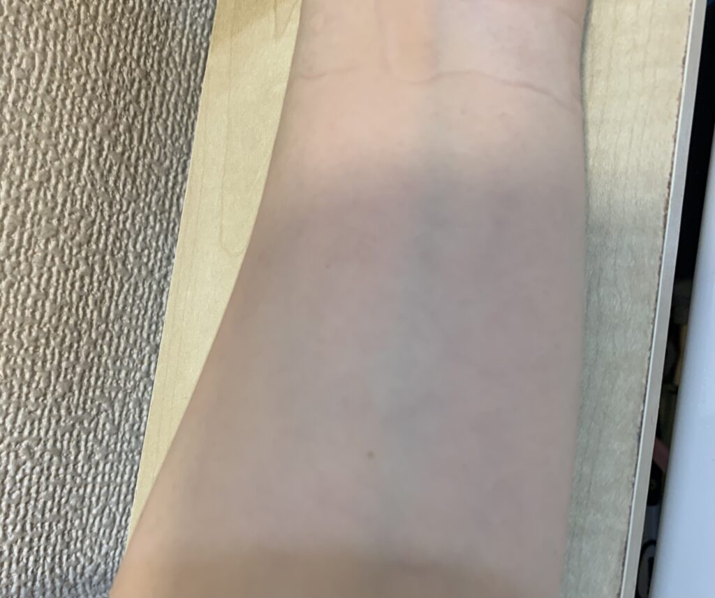 カウブランド メイク落としオイル 水でオイルを洗い流した後